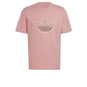 ADIDAS ORIGINALS Tričko  staroružová / biela / čierna