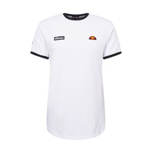 ELLESSE Tričko 'Fedora'  biela / čierna / oranžová / červená