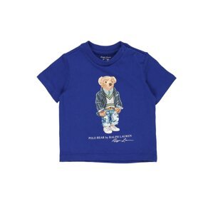 Polo Ralph Lauren Tričko  tmavomodrá / svetlohnedá / tmavomodrá / biela / svetlosivá