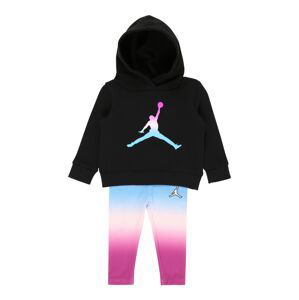 Jordan Joggingová súprava  fialová / čierna / svetlomodrá / biela