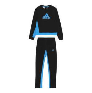 ADIDAS PERFORMANCE Tréningový komplet  čierna / modrá