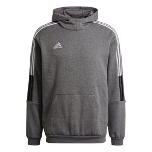 ADIDAS SPORTSWEAR Športová mikina 'Tiro 21'  sivá / čierna / biela