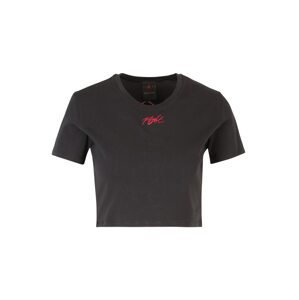 Jordan Funkčné tričko  čierna / červená