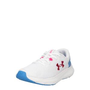 UNDER ARMOUR Športová obuv 'Charged Rogue 3 IRID'  biela / tmavočervená / modrá