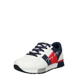 TOMMY HILFIGER Tenisky  biela / modrá / červená