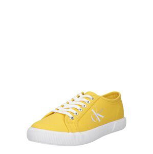 Calvin Klein Jeans Nízke tenisky  žltá / biela
