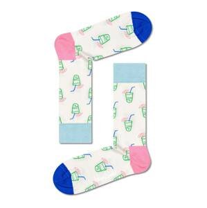 Happy Socks Ponožky 'Lemonade'  biela / svetlomodrá / modrá / ružová / zelená