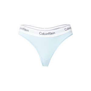 Calvin Klein Underwear Tangá  svetlomodrá / čierna / biela / svetlosivá