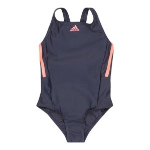 ADIDAS PERFORMANCE Športové plavky  lososová / biela / námornícka modrá