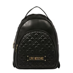 Love Moschino Batoh 'Borsa Quilted'  čierna / zlatá