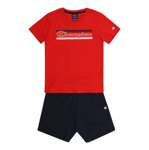 Champion Authentic Athletic Apparel Set  červená / tmavomodrá / biela