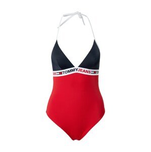 Tommy Hilfiger Underwear Jednodielne plavky  modrá / červená / biela