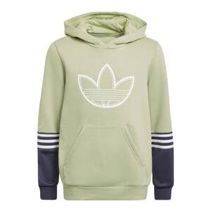 ADIDAS ORIGINALS Mikina  pastelovo zelená / biela / námornícka modrá