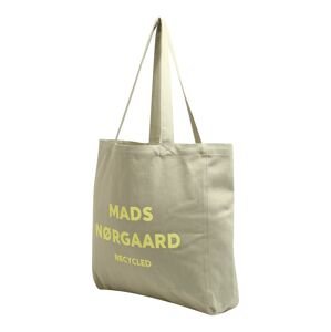 MADS NORGAARD COPENHAGEN Shopper  žltá / svetlozelená