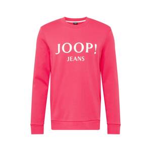 JOOP! Jeans Mikina 'Alfred'  tmavoružová / biela