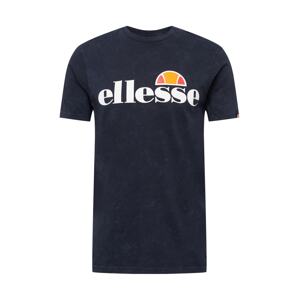 ELLESSE Tričko 'Prado Caustic'  oranžová / biela / námornícka modrá / červená