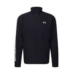 UNDER ARMOUR Športová bunda  čierna / biela