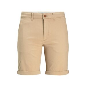 JACK & JONES Chino nohavice 'Fury'  svetlobéžová