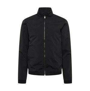 JACK & JONES Prechodná bunda 'EWINGS HARRINGTON'  čierna