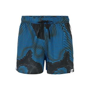 ADIDAS PERFORMANCE Surferské šortky  modrá / čierna / biela