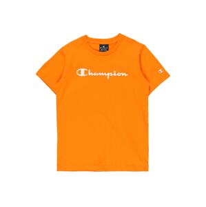 Champion Authentic Athletic Apparel Tričko  oranžová / biela