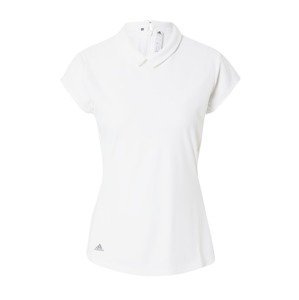 adidas Golf Funkčné tričko  sivá / biela