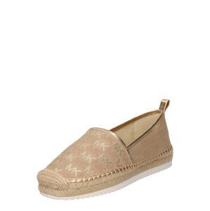 MICHAEL Michael Kors Espadrilky 'LENNY'  farba ťavej srsti / zlatá