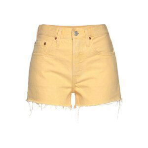 LEVI'S ® Džínsy '501® ORIGINAL SHORT YELLOWS/ORANGES'  pastelovo oranžová