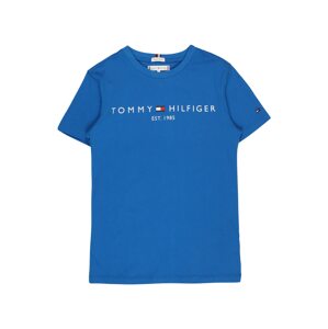 TOMMY HILFIGER Tričko  kráľovská modrá / biela / čierna / červená