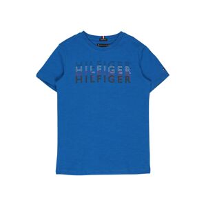 TOMMY HILFIGER Tričko  modrá / čierna / biela / červená