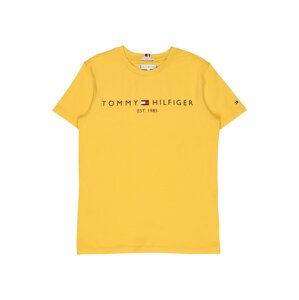 TOMMY HILFIGER Tričko  námornícka modrá / šafránová / červená / biela