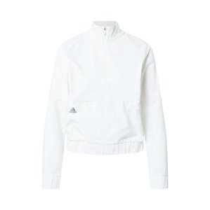 adidas Golf Športová bunda  biela / tmavomodrá