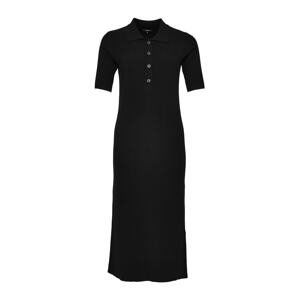 OPUS Pletené šaty 'Welma'  čierna