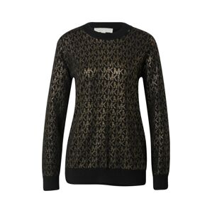 MICHAEL Michael Kors Pullover  čierna / zlatá