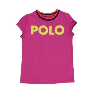 Polo Ralph Lauren Tričko  cyklaménová / ružová / námornícka modrá