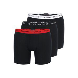 Tommy Hilfiger Underwear Boxerky  čierna / červená / biela