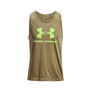 UNDER ARMOUR Funkčné tričko  olivová / svetlozelená