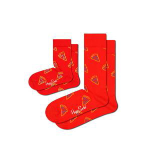 Happy Socks Ponožky  červená / žltá / biela / modrá