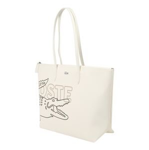 LACOSTE Shopper  krémová / čierna / svetlohnedá