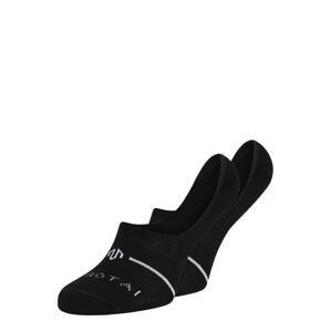 MOROTAI Športové ponožky  čierna / biela