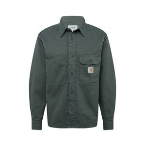 Carhartt WIP Košeľa 'Reno'  tmavozelená