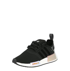 ADIDAS ORIGINALS Nízke tenisky 'NMD R1'  čierna / fialová / modrá / biela