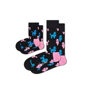 Happy Socks Ponožky  čierna / ružová / nebesky modrá