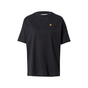 Lyle & Scott Oversize tričko  limetková / čierna