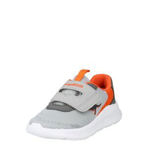 KangaROOS Tenisky 'K-IR SPORTY V'  sivá / biela / oranžová