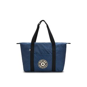 KIPLING Shopper 'Art'  tmavomodrá / čierna / biela