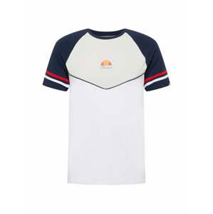 ELLESSE Funkčné tričko 'Mancina'  tmavomodrá / oranžová / červená / strieborná / biela