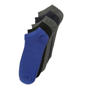 Jack & Jones Junior Ponožky 'FredRED'  modrá / námornícka modrá / sivá melírovaná / čierna
