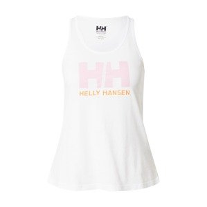 HELLY HANSEN Športový top  biela / ružová / oranžová