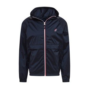 Superdry Prechodná bunda  tmavomodrá / biela / červená